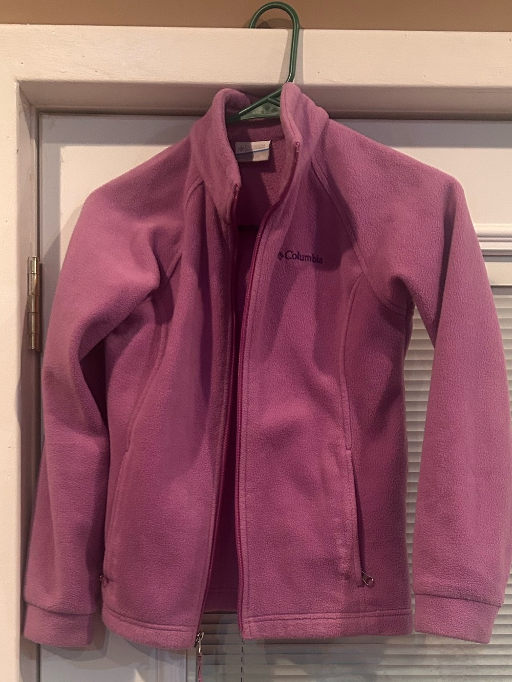 Columbia Girls' light purple Fleece Jacket